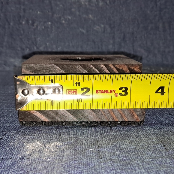 Display Stand for Souvenir Baseball Wood Low Profile 2 Tier "Ball Not Included" - Picture 7 of 9